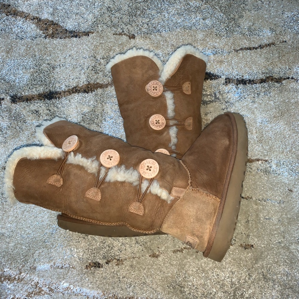 Ugg tall button up boots